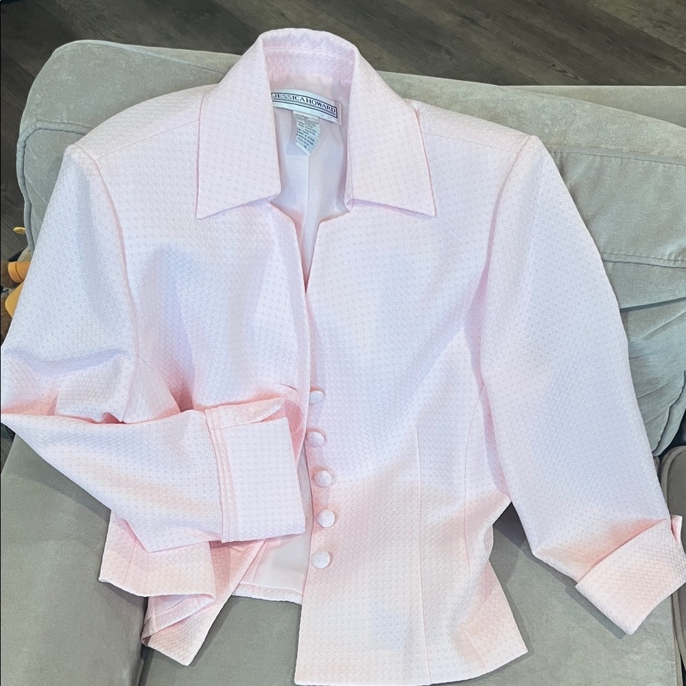Chic Light Pink Button Down Shirt